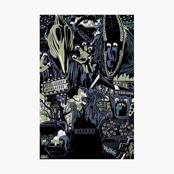 Beetlejuice - Adam & Barbara Photographic Print