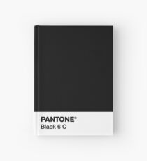 Cuaderno de tapa dura PANTONE NEGRO 6 C