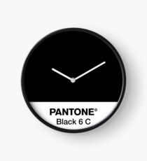 PANTONE SCHWARZ 6 C Uhr