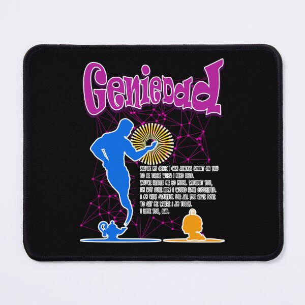 Item preview, Genie Dad (BC),You’re my genie I can always count on you to be there when I need help.,Happy Father's Day T-Shirt, Father's Day Gift, Moustache Shirt designed and sold by Vaccine159.