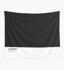 PANTONE BLACK 6 C Wall Tapestry