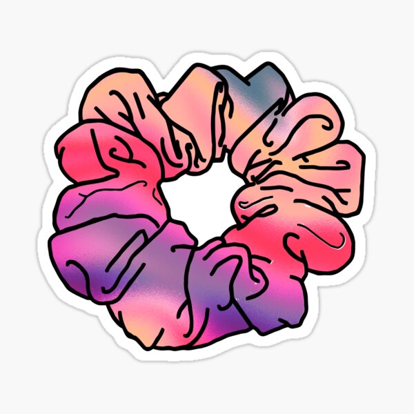 Tumblr Pink Hair Girl Stickers for Sale