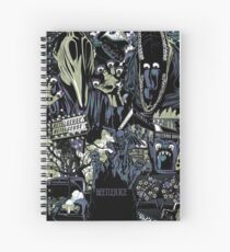 Beetlejuice - Adam & Barbara Spiral Notebook