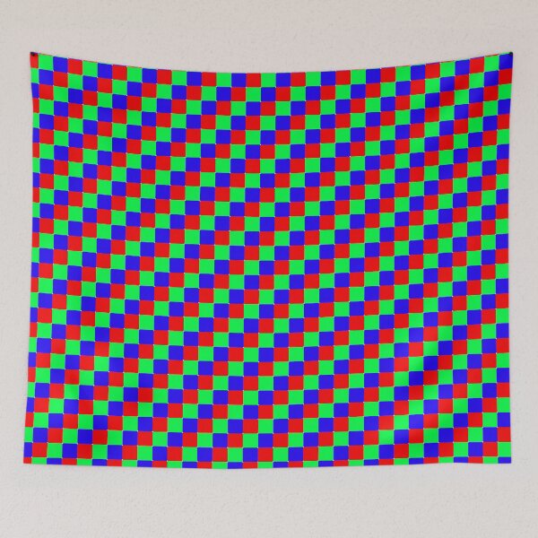 Item preview, Colorful RGB Pattern optical illusion designed and sold by CCC2021.