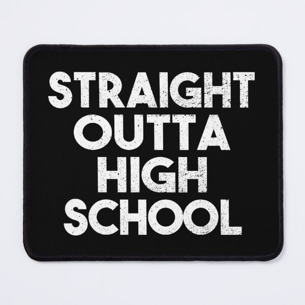 Item preview, Straight Outta High School Graduation Party Gift designed and sold by haselshirt.