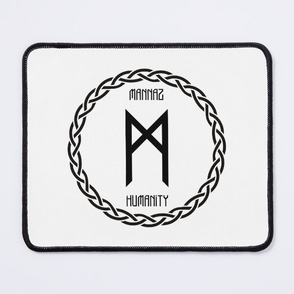 Item preview, Mannaz Rune Celtic Knot Shirts & Accessories designed and sold by AgeOfHeroes.