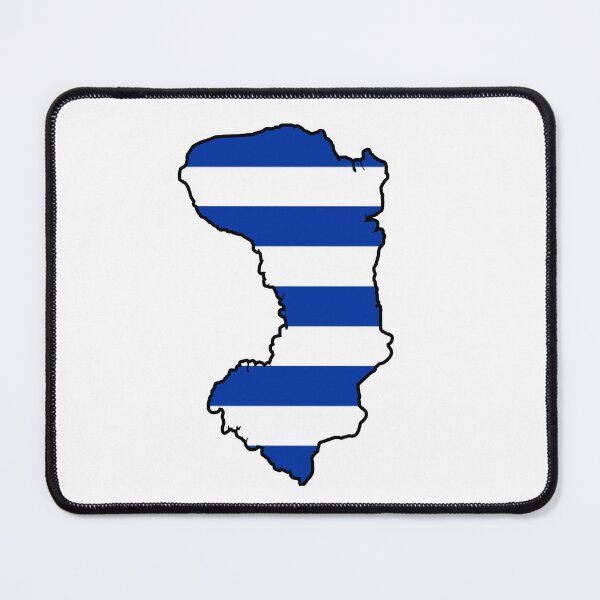 Item preview, Chios Greek Island Greece Map Χίος, Ελλάδα Blue White Greek Flag Black Outline designed and sold by digitalsocial.