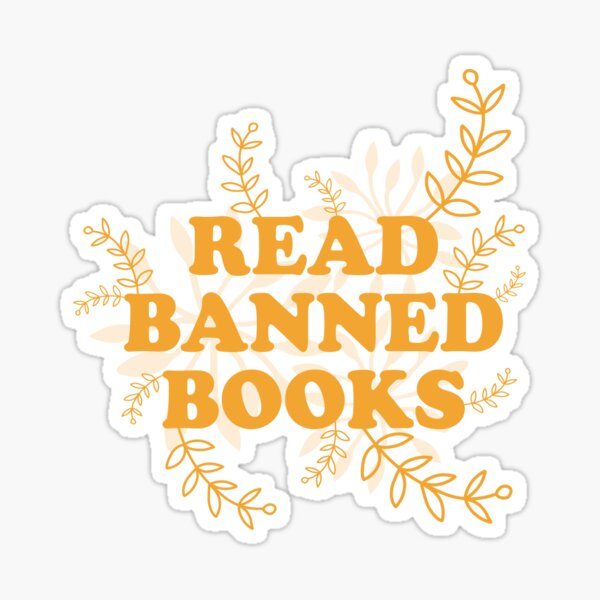 I Read Banned Books Sticker – BootsTees