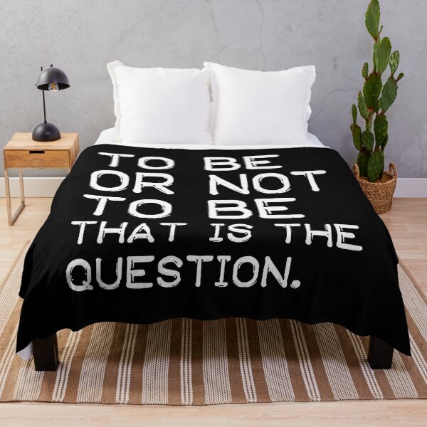 Item preview, To be or not to be (white) designed and sold by didijuca.