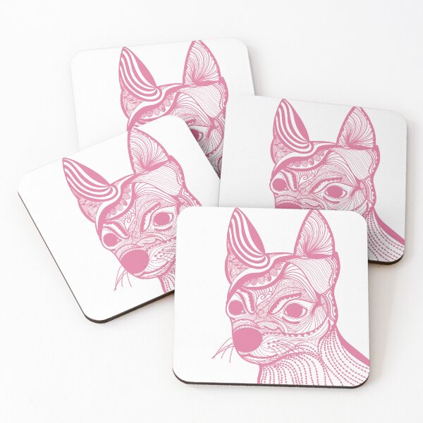 Item preview, Pink Chihuahua Abstract Mandala Design designed and sold by mavagraphics.