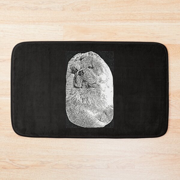 Item preview, Copy of Chow chow  beautiful lion dog black and white designed and sold by MariDaniArt.