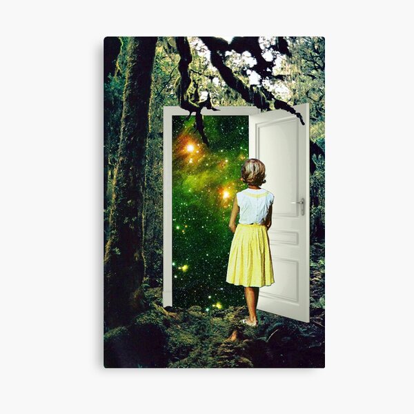 Portal in the Woods Canvas Print