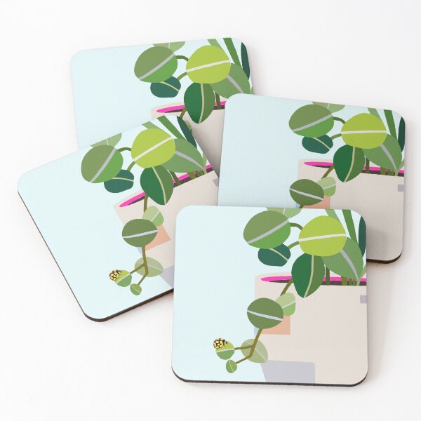 Item preview, Yellow Ladybug on the Leaf designed and sold by IdinDesignShop.