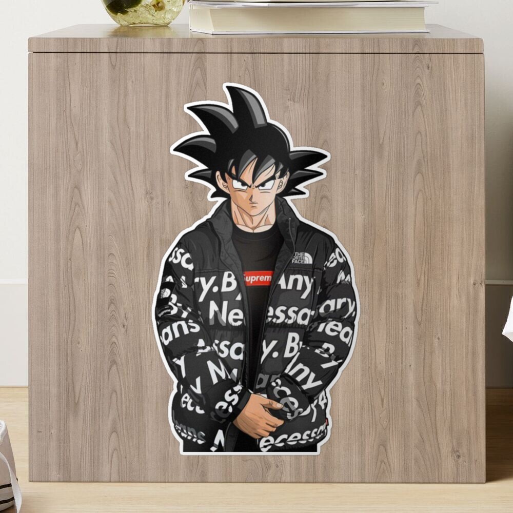 Goku Drip Classic T-Sh Sticker for Sale by petitehlw