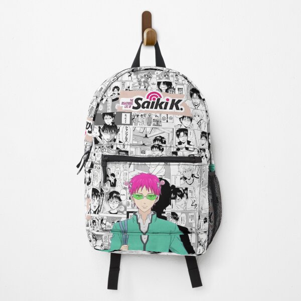 Item preview, Manga Saiki Black White Background designed and sold by parnellwagner.