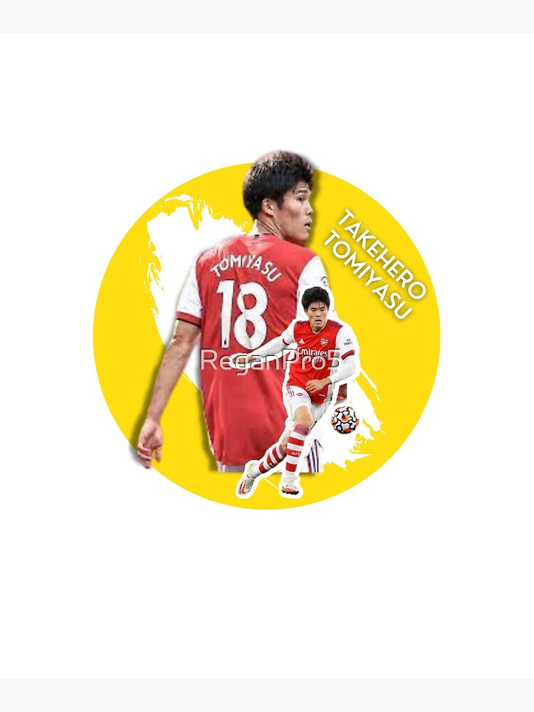 18 Takehiro Tomiyasu' Poster by Arsenal