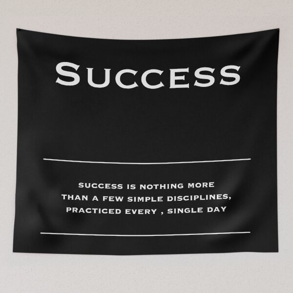 Item preview, Success - Motivational Inspirational Corporate Office Wall Art Black and White T-Shirt designed and sold by Read This Already.