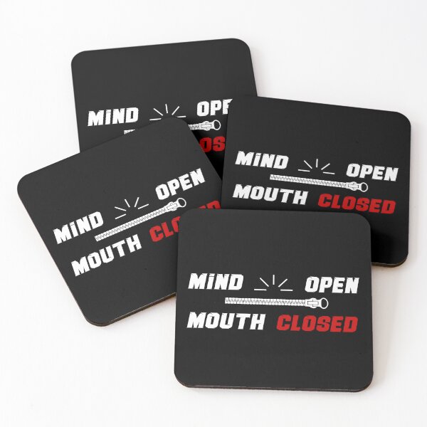 Item preview, Mind Open Mouth Closed designed and sold by MimmieShop.