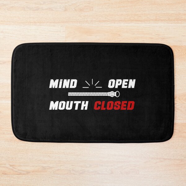 Item preview, Mind Open Mouth Closed designed and sold by MimmieShop.