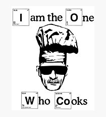 Heisenberg (I am the one who cook) Photographic Print