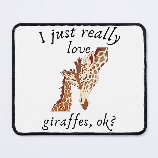Item preview, I just really love giraffes  designed and sold by badretop.