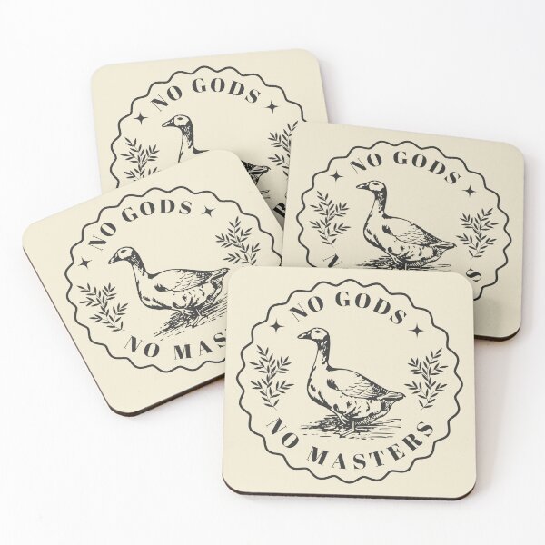 Item preview, No Gods No Masters - Goose designed and sold by ValentinaHramov.