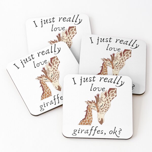Item preview, I just really love giraffes  designed and sold by badretop.