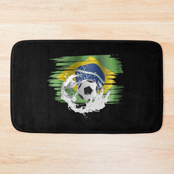 Item preview, Brazil Football Brazil Flag designed and sold by Dubbra.