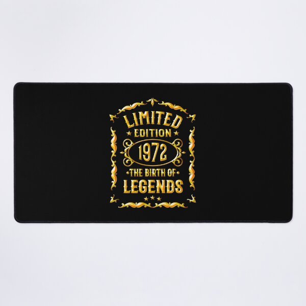 Item preview, 50th Birthday Birth of legends Vintage 1972 designed and sold by Dubbra.