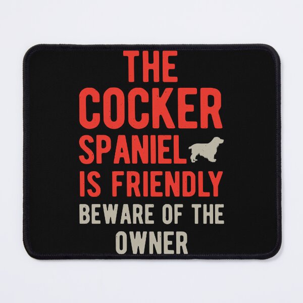 Item preview, Funny Cocker Spaniel designed and sold by artworkbyrihen.