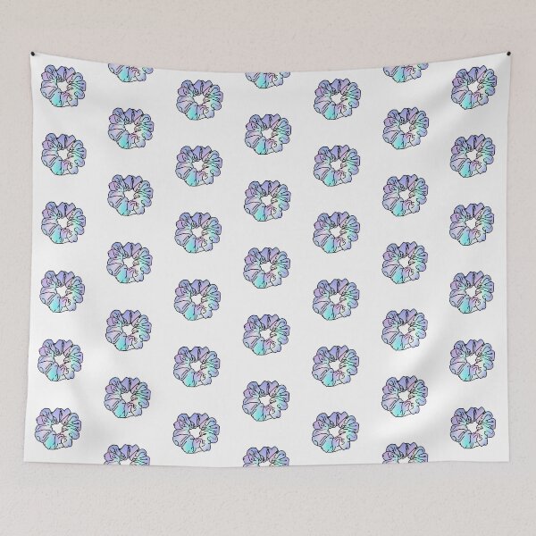 Item preview, VSCO Girl Purple Blue Holographic Hair Scrunchie  designed and sold by EpicCreation.