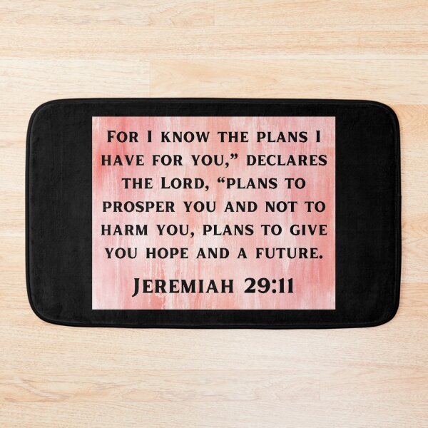 Item preview, Bible Verse Jeremiah 29:11 designed and sold by Prayingwarrior.