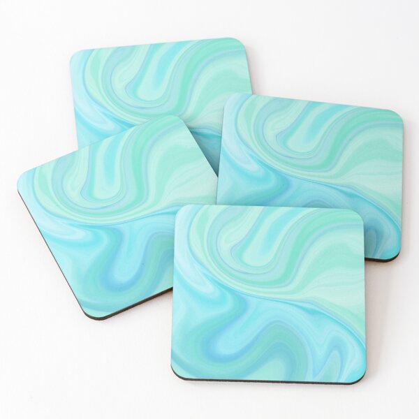 Item preview, Marble Green and Blue Pastel designed and sold by OutcastBrain.