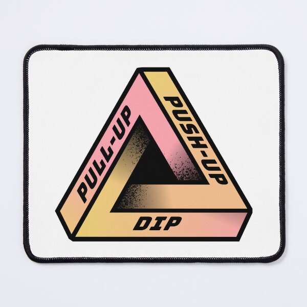 Item preview, PULLUP DIP PUSHUP . calisthenics graphic for bodyweight athletes designed and sold by Cali-Power.