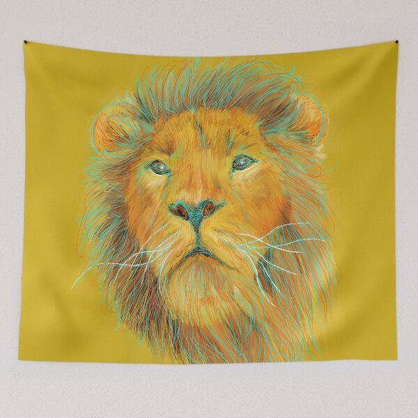 Item preview, Neon Lion  designed and sold by ECMazurDesign.