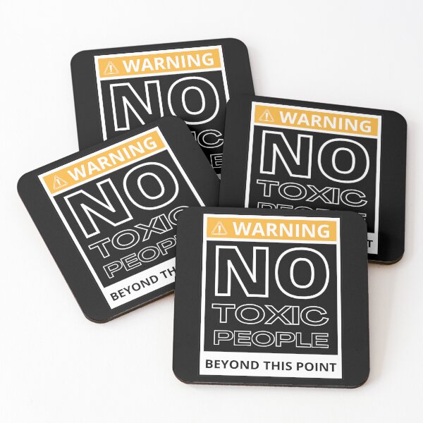 Item preview, NO TOXIC PEOPLE BEYOND THIS POINT 3 designed and sold by KingsManKind.