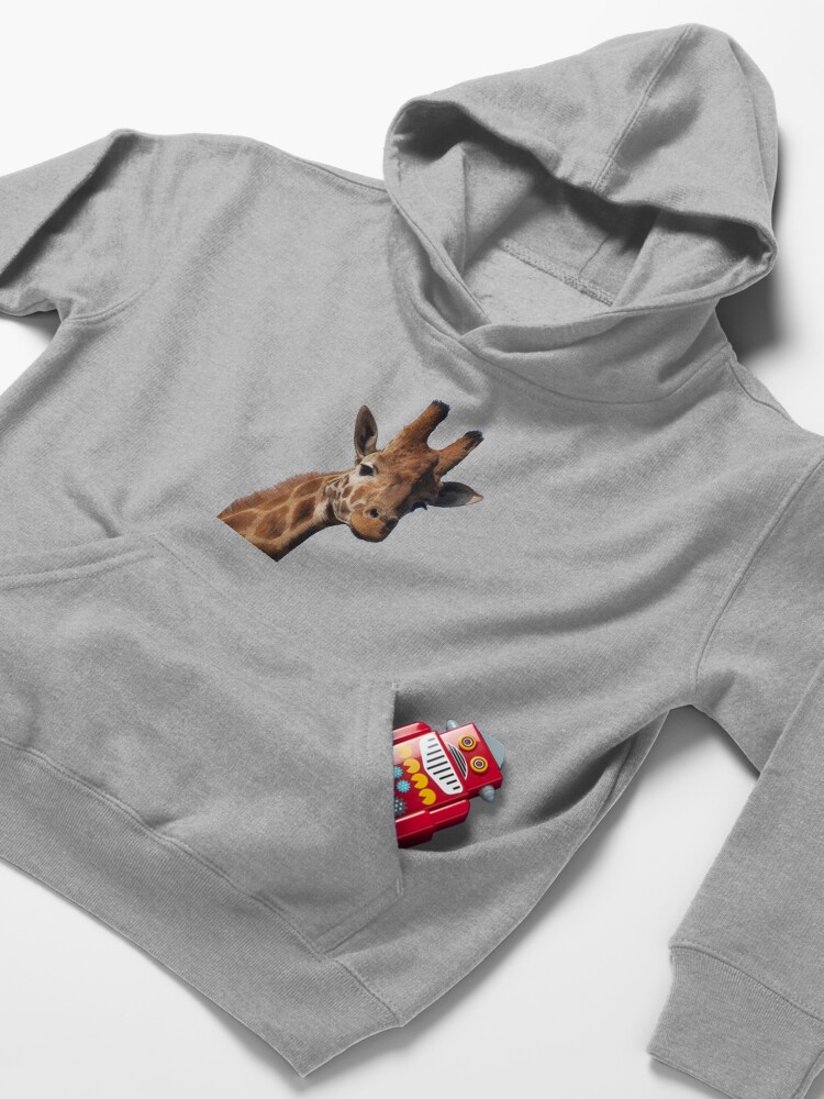 Alternate view of Giraffe Kids Pullover Hoodie