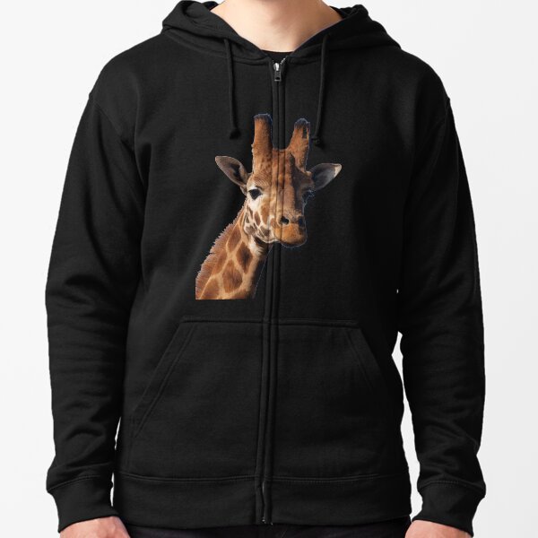 Giraffe Zipped Hoodie