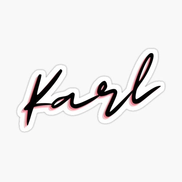 Karl Lagerfeld Sticker