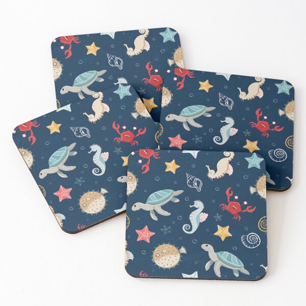 Item preview, Ocean life pattern designed and sold by Avisnanna.