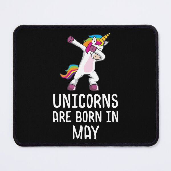 Item preview, Unicorns Are Born In May Shirt Birthday Month Gift Tee designed and sold by haselshirt.