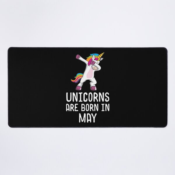 Item preview, Unicorns Are Born In May Shirt Birthday Month Gift Tee designed and sold by haselshirt.