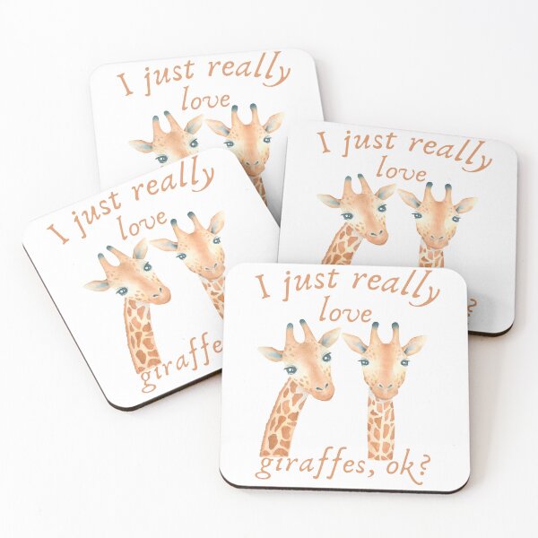 Item preview,  I just really love giraffes  designed and sold by badretop.