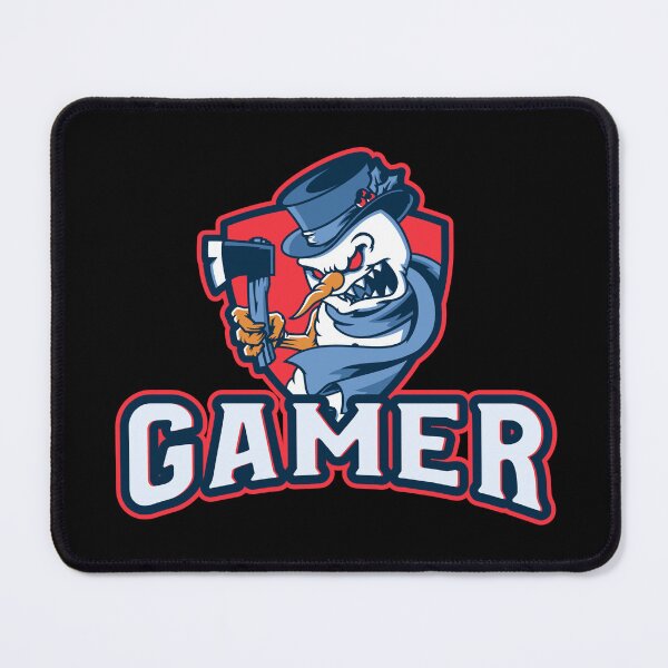 Item preview, Gamer with Frightening Snowman designed and sold by PRIVARSHU.