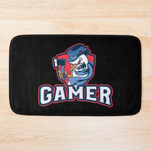 Item preview, Gamer with Frightening Snowman designed and sold by PRIVARSHU.