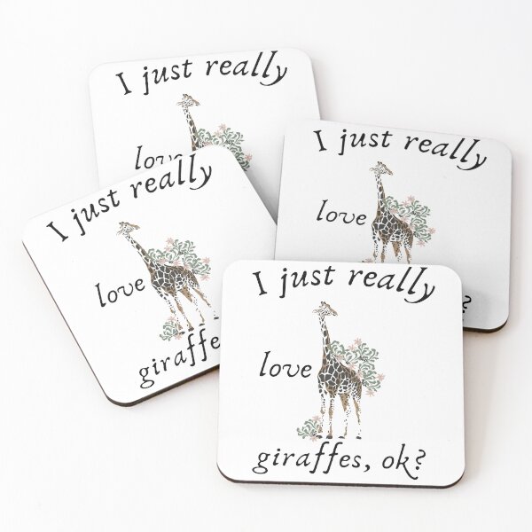 Item preview,   I just really love giraffes  designed and sold by badretop.