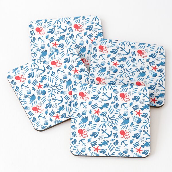 Item preview, Sea nautical pattern designed and sold by AgniArt.