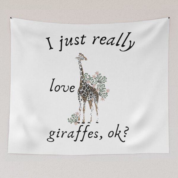 Item preview,   I just really love giraffes  designed and sold by badretop.