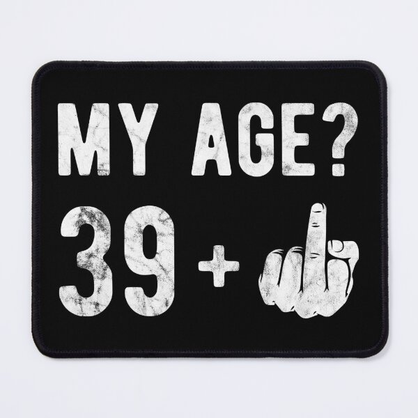 Item preview, My Age Finger 39 Birthday Gift Idea designed and sold by haselshirt.