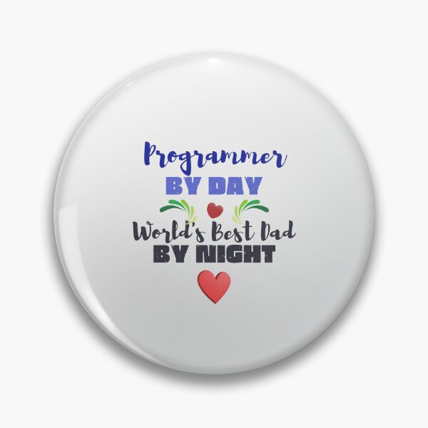 Item preview, Programmer by day world's best dad by night designed and sold by theredsharp.